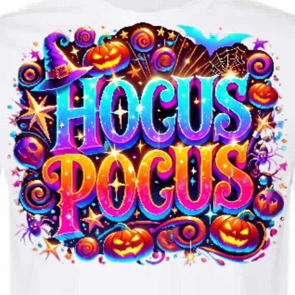 Hocus Pocus Halloween Graphic Tee Gift - Picture 1 of 2